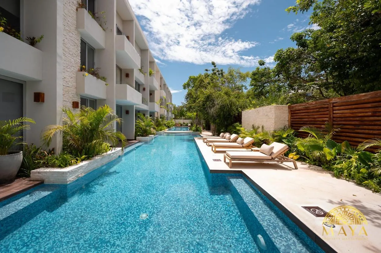 Semesterbostad Nhoa 108C Lux 1Br Condo Plunge Pool In Aldea Zama Tulum