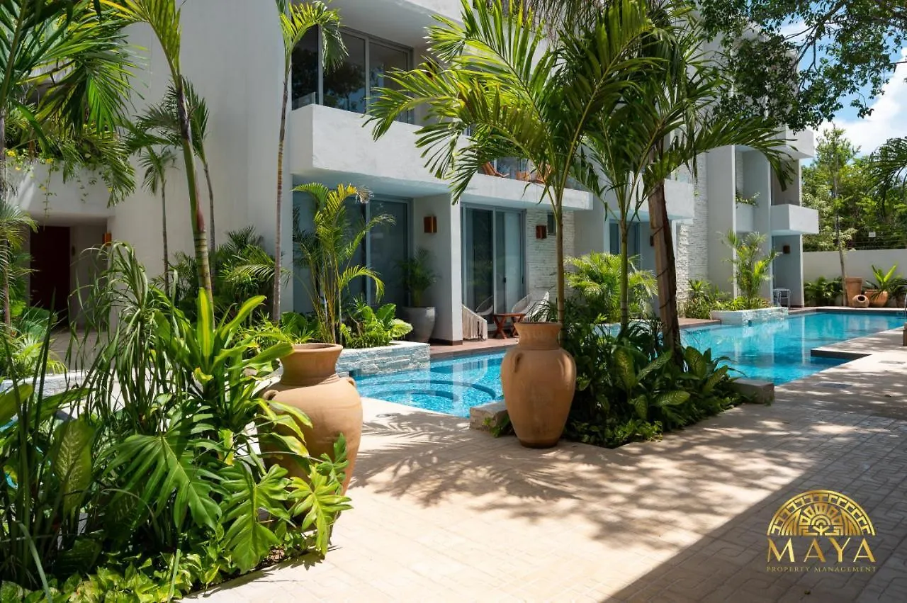Semesterbostad Nhoa 108C Lux 1Br Condo Plunge Pool In Aldea Zama Tulum