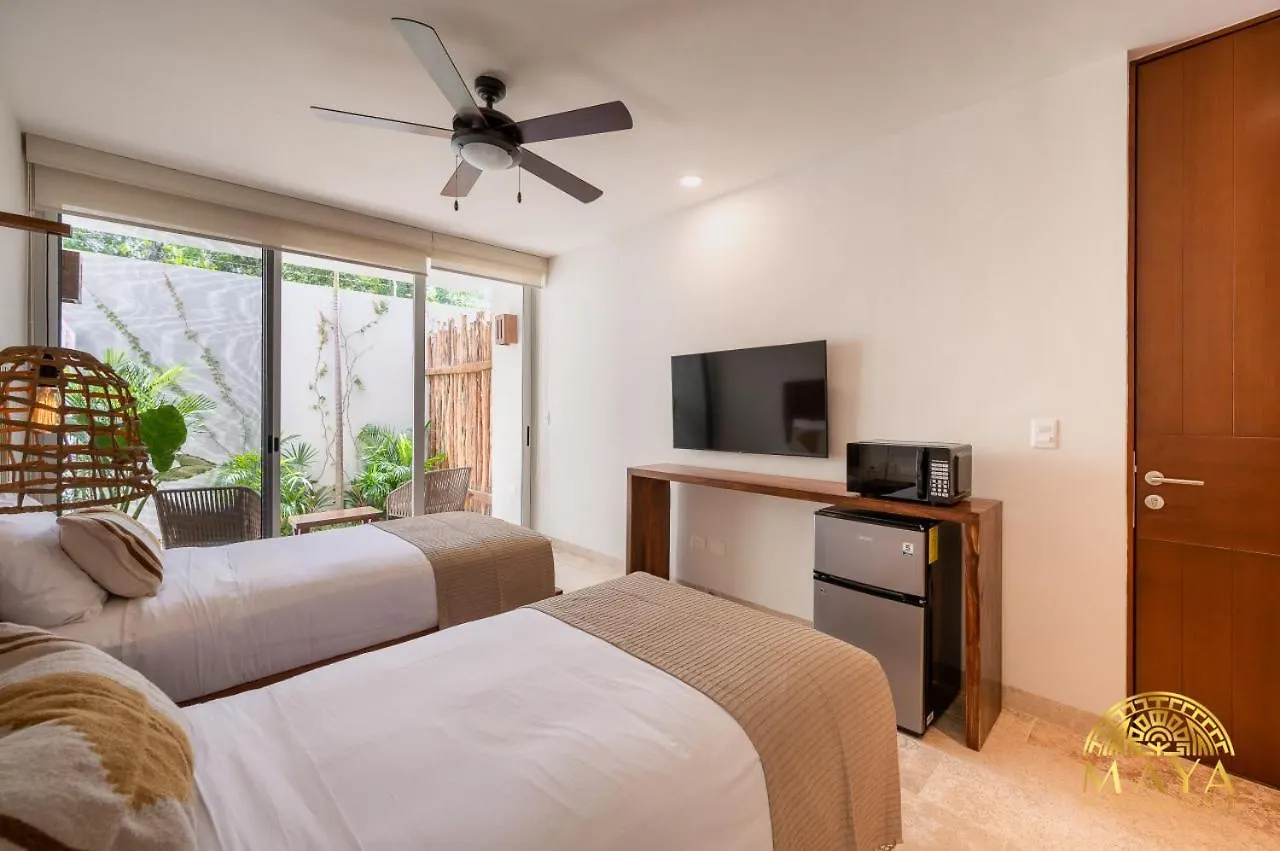 Nhoa 108C Lux 1Br Condo Plunge Pool In Aldea Zama Tulum Semesterbostad