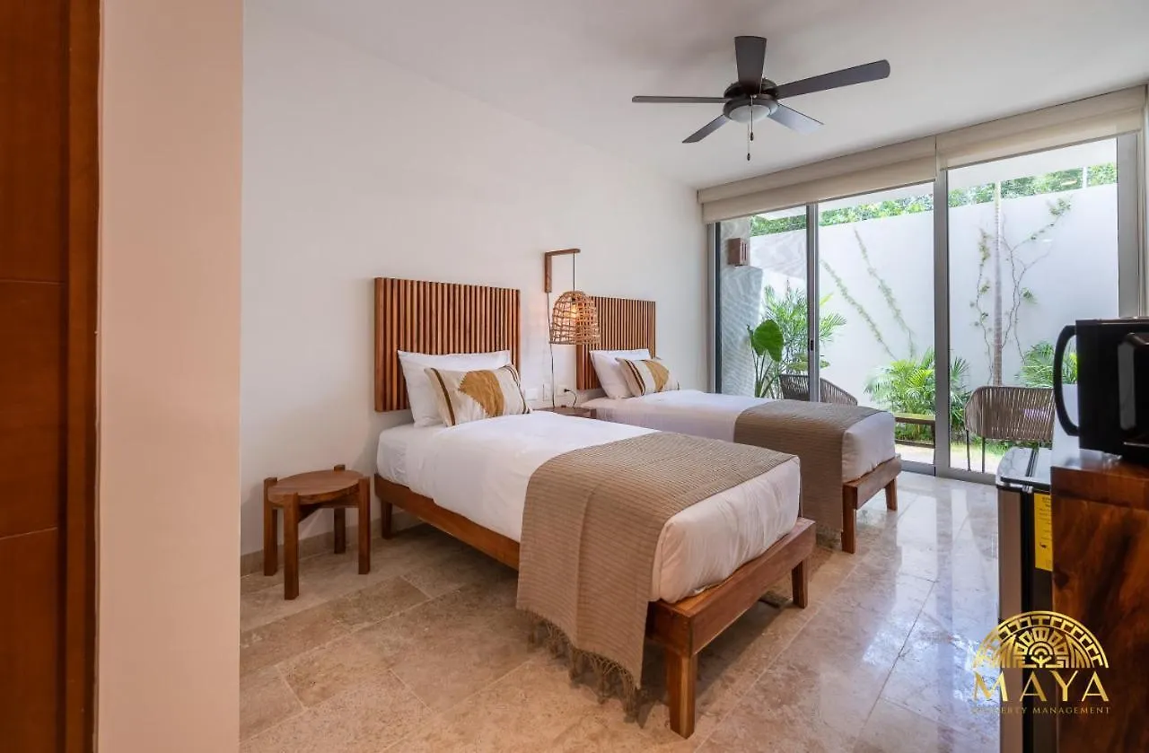 Semesterbostad Nhoa 108C Lux 1Br Condo Plunge Pool In Aldea Zama Tulum