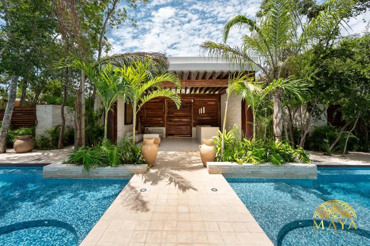 Nhoa 108C Lux 1Br Condo Plunge Pool In Aldea Zama Tulum Semesterbostad